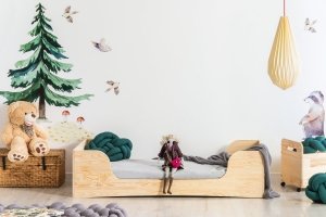 PEPE 6 100x200cm Łóżko drewniane dziecięce