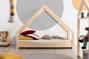 Loca E 70x160cm Łóżko dziecięce drewniane ADEKO