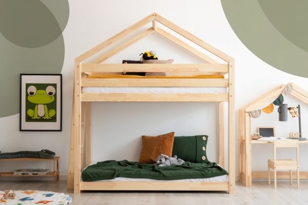 Dětská postýlka patrové postel Mila DMPB 80x190 ADEKO