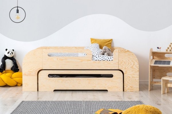 Dětská postýlka postel domeček AIKO 70x160 ADEKO