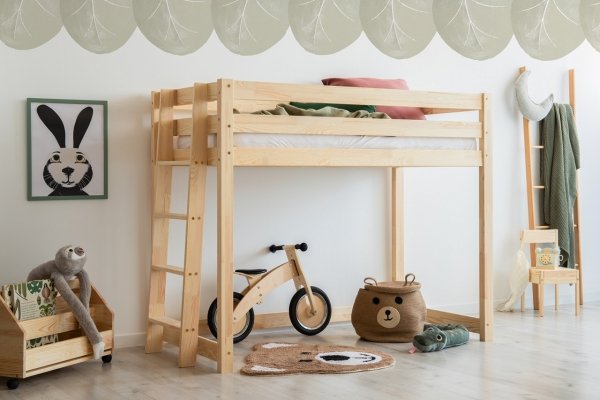 CLPBA 80x180cm Łóżko piętrowe dziecięce  Mila ADEKO