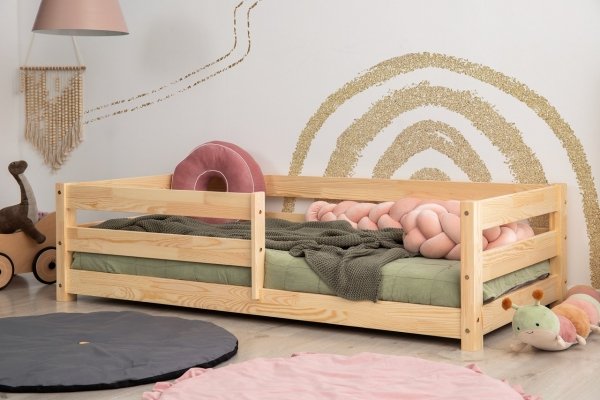 CPD 90x160cm Łóżko dziecięce drewniane  Mila ADEKO