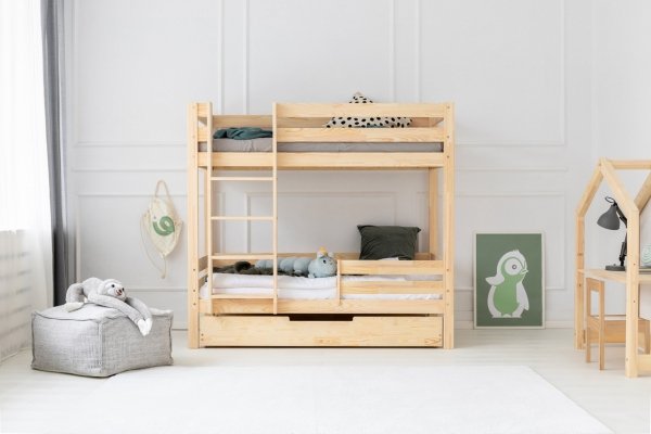 CLPBN 70x140cm Łóżko piętrowe dziecięce  Mila ADEKO