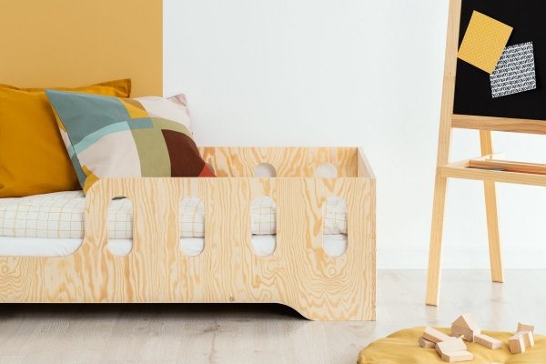 KIKI 1 - L  80x160cm Łóżko dziecięce drewniane ADEKO