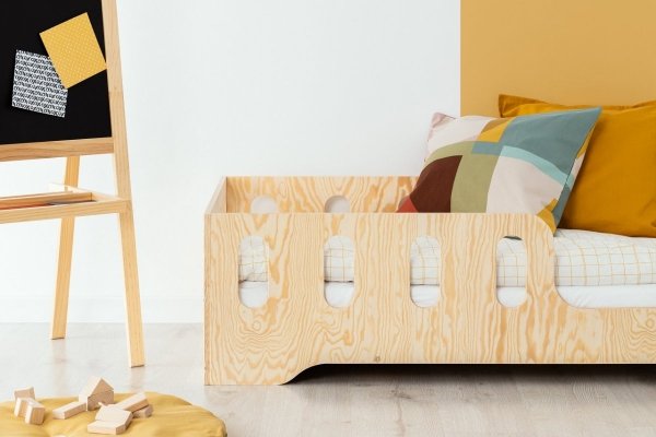 KIKI 1 - P 80x150cm Łóżko dziecięce drewniane ADEKO