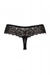 Mat 053/4 Carmela czarne stringi damskie 