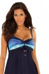 Self Tankini Pacific7 984PF7 1 granatowe strój kąpielowy