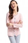 Luna 599 różowa plus + piżama damska