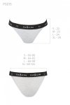 PS015 PANTIES grey sportowe figi