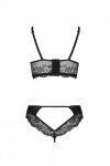 LOONA SET Czarny zestaw dwuczęściowy 
