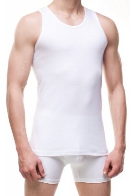 Cornette Authentic 213 biała koszulka męska