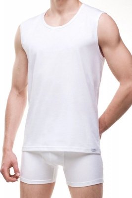 Cornette 206 biała koszula męska
