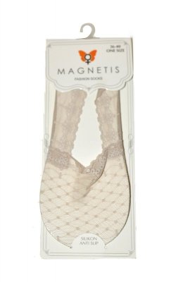 Magnetis 003 Kropki Silikon baleriny damskie
