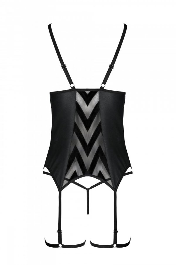 ANGELICA CORSET Czarny gorset