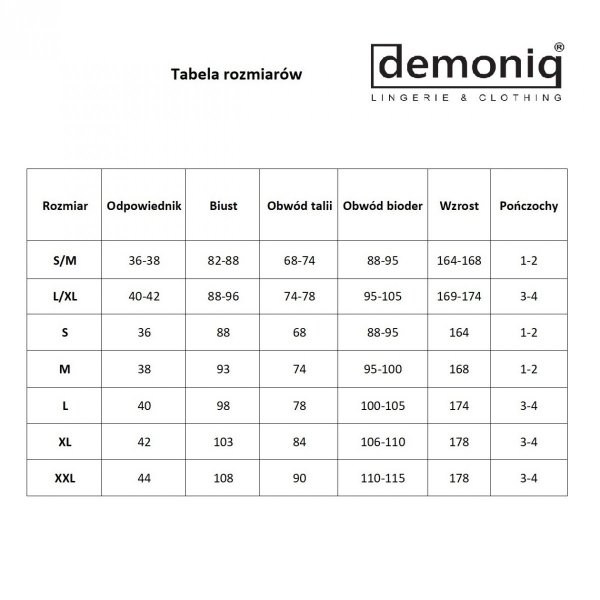 Demoniq Vera 2 Stringi 3 sztuki