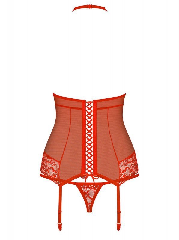 Bielizna-838-COR-3 gorset i stringi  S/M