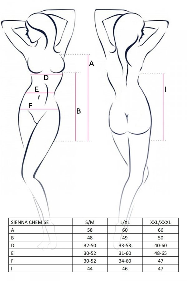 SIENNA CHEMISE Czarna koszulka 