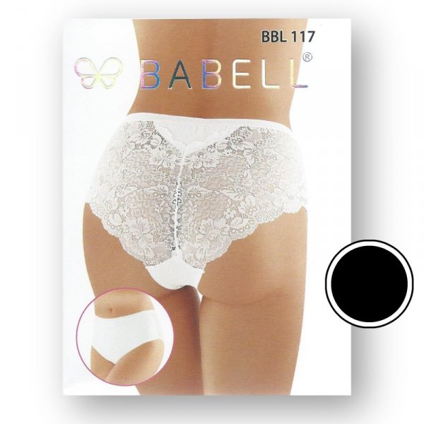 Babell BBL 117 czarne figi damskie