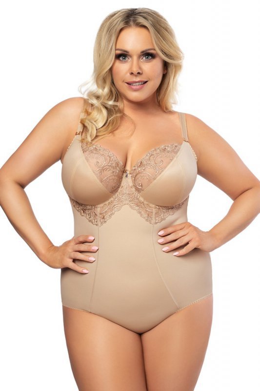 Gorsenia Gala 356 beżowe body damskie 