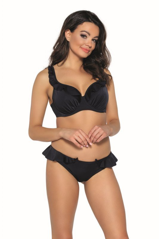 Ava sk 213 czarny plus biustonosz kąpielowy 
