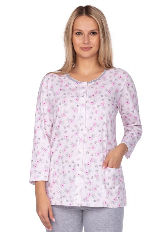 Regina 644 różowa plus piżama damska