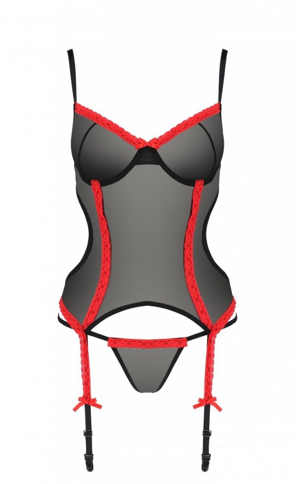 DURU CORSET Czarny gorset 