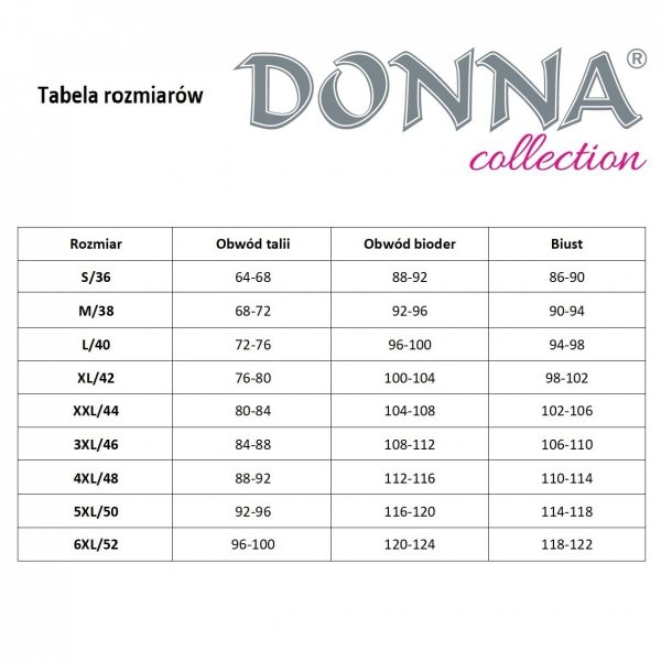 Donna Alice 3/4 Piżama damska Size Plus