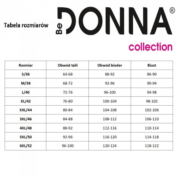 Donna Aria 3/4 plus size Piżama damska