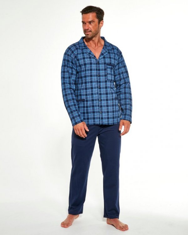 Cornette 114/48 654304 Rozpinana piżama męska plus size