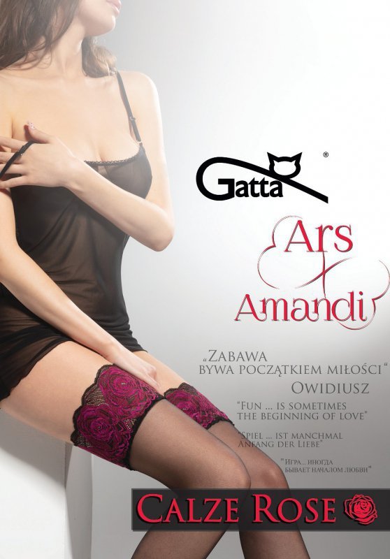 Gatta Ars Amandi Calze Rose 15 den pończochy damskie