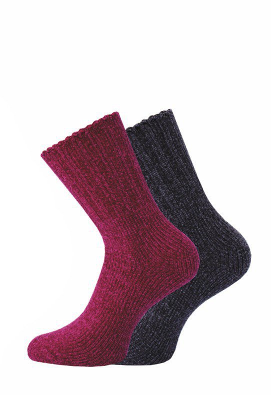 WiK 37717 Chenille Socks skarpetki damskie