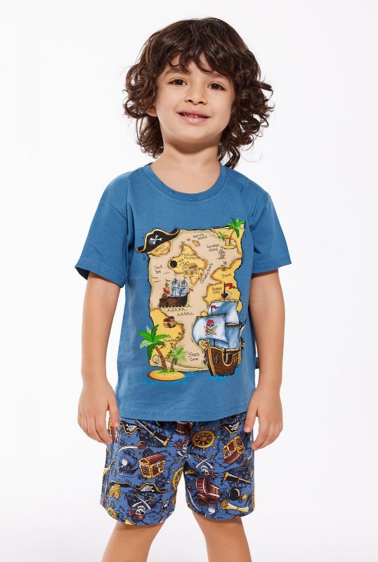 Cornette Young Boy 790/112 Pirate 134-164 piżama chłopięca