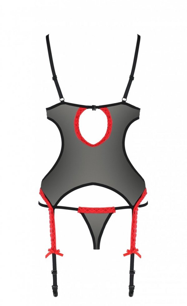DURU CORSET Czarny gorset 