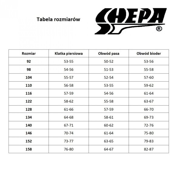 Shepa 024 Kostium kąpielowy dziewczęcy (B2D19)