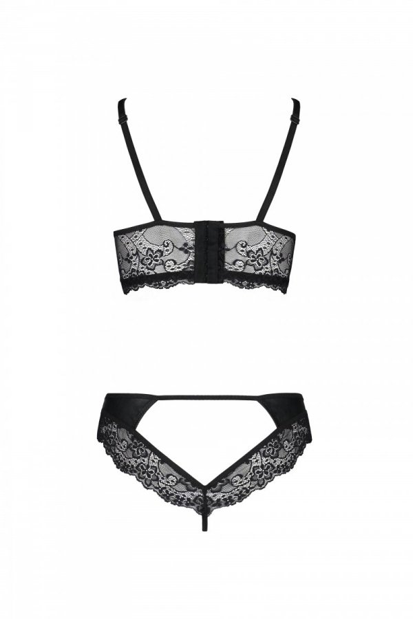 LOONA SET Czarny zestaw dwuczęściowy 