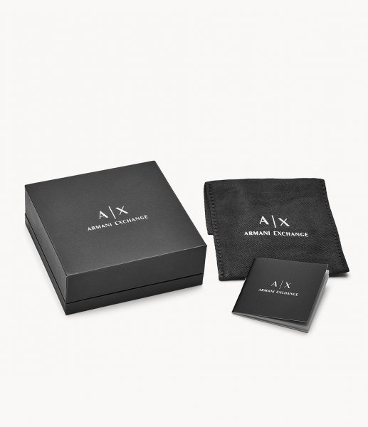 pudełko do biżuterii Armani Exchange • ONE ZERO • Modne zegarki i biżuteria • Autoryzowany sklep