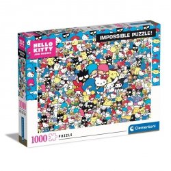 Puzzle Hello Kitty Impossible Puzzle 1000 el. Clementoni 39645