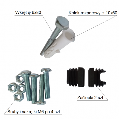 Zestaw montażowy