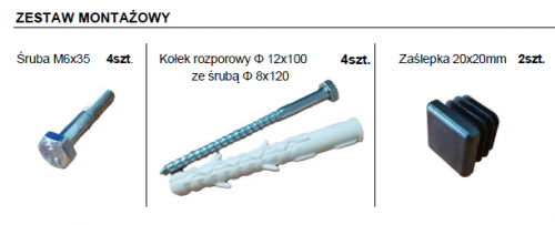 Zestaw montażowy M4 MAX