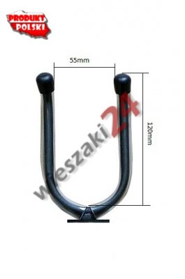 Wieszak na gitarę G2R - wymiary