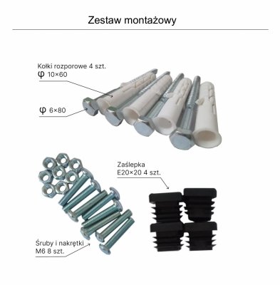 Zestaw montażowy