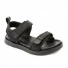 Sandałki APAWWA N1321P BLACK na rzepy