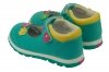 Balerinki AMERICAN CLUB 85939 LAKE BLUE na rzep