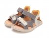 D.D.STEP G076-51334AM Dark Grey sandałki chłopięce na rzepy