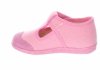  MILAMI 112-10 PINK kapcie dziewczęce różowe na rzep