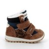PRIMIGI 6855200 GORE-TEX Brązowe  trzewiki chłopięce na rzepy
