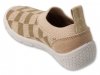 Befado 102X028 HONEY buty dziecięce beżowe - szachownica