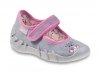 Befado 109P159 SPEEDY balerinki  szare  na rzep