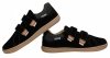 Półbuty BARTEK BAREFOOT 8600361 czarny na rzepy