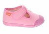  MILAMI 112-10 PINK kapcie dziewczęce różowe na rzep
